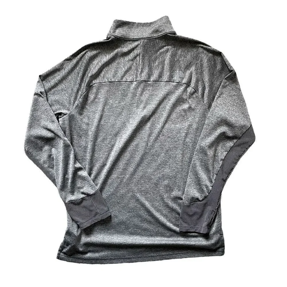 THE NORTH FACE Flashdry Long Sleeve Shirt Gray Size Large